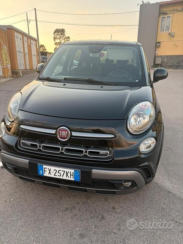 Usata Fiat 500L Cross 95 CV (69 kW) 2019 Nero Monovolume