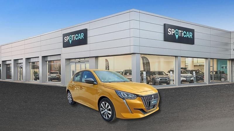 Usata Peugeot 208 Active 75 CV (55 kW) 2023 Gialla Utilitaria