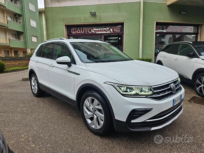 Usata VW Tiguan Elegance 150 CV (110 kW) 2023 Bianco SUV