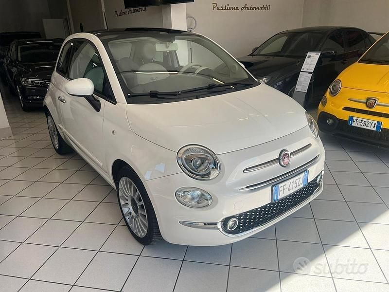 Usata Fiat 500 Lounge 69 CV (50 kW) 2016 Bianco Berlina