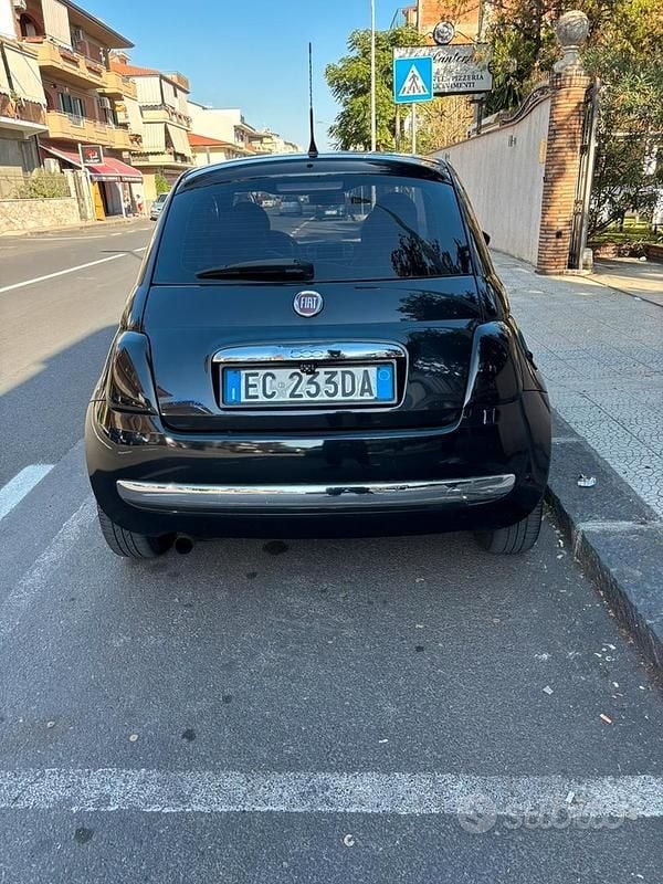 Usata Fiat 500 69 CV (50 kW) 2008 Nero Berlina