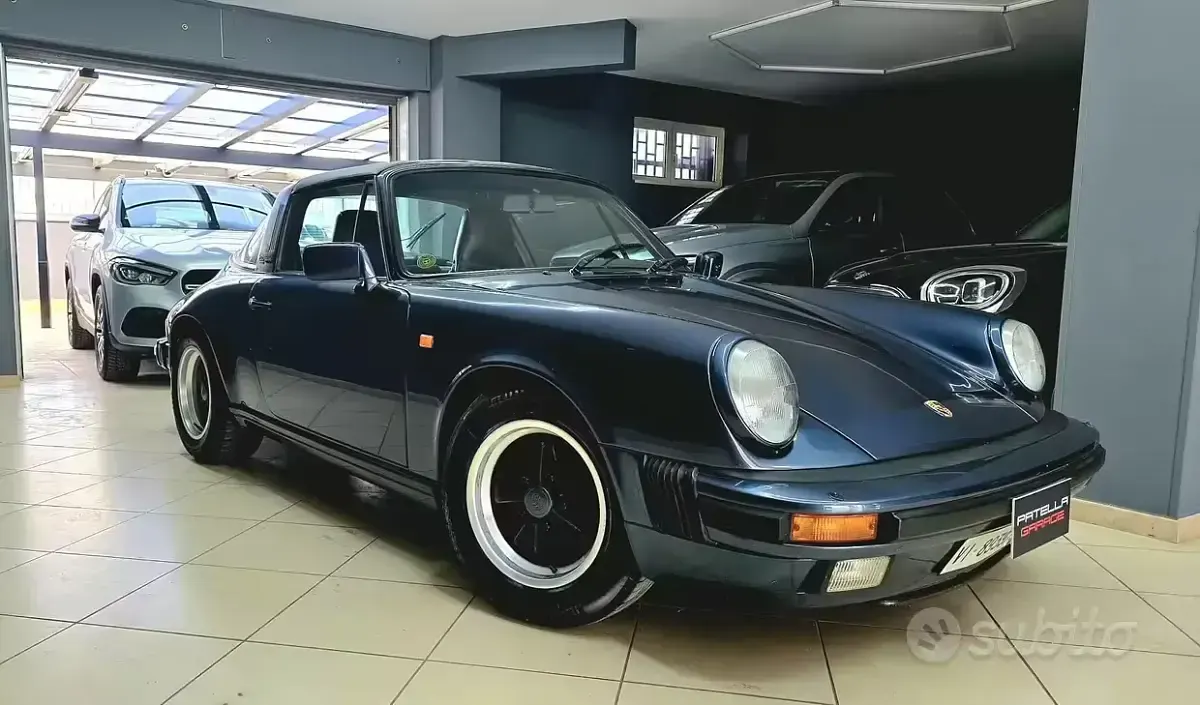 Usata Porsche 911 231 CV (169 kW) 1986 Bluazzurro Cabrio