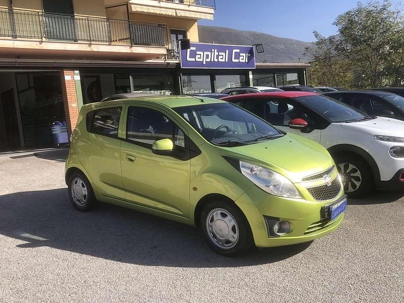 Usata Chevrolet Spark LS 68 CV (50 kW) 2011 Verde Utilitaria