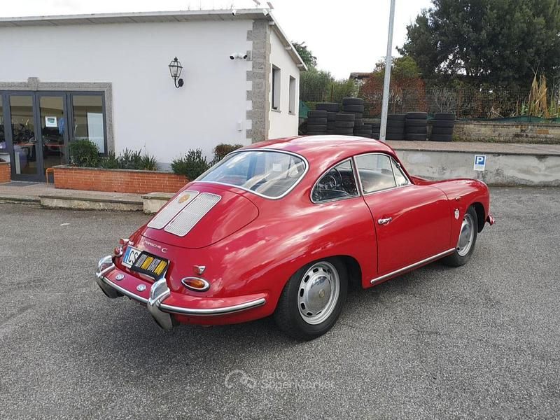 Usata Porsche 356 75 CV (55 kW) 1964 Rosso Berlina