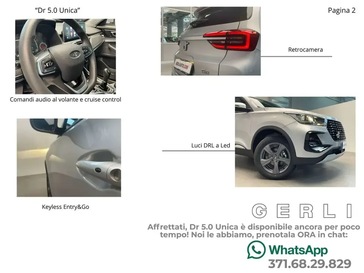 Nuova DR DR 5.0 114 CV (83 kW) 2025 Grigio SUV