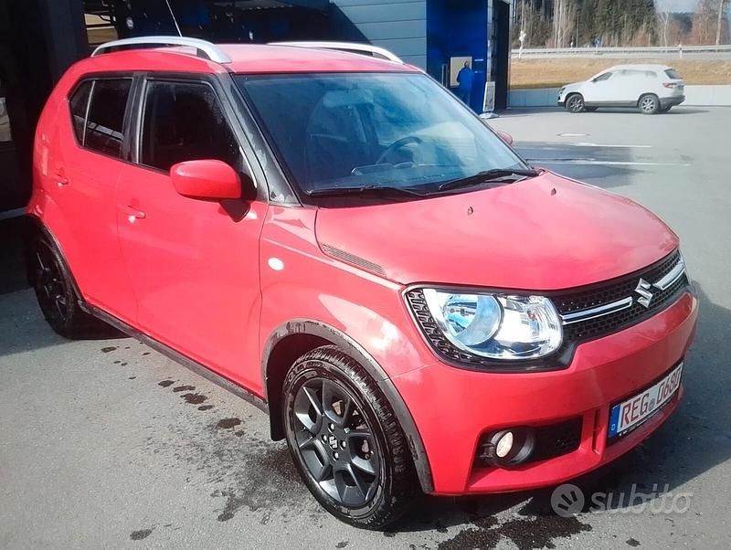 Usata Suzuki Ignis 90 CV (66 kW) 2017 Rosso SUV