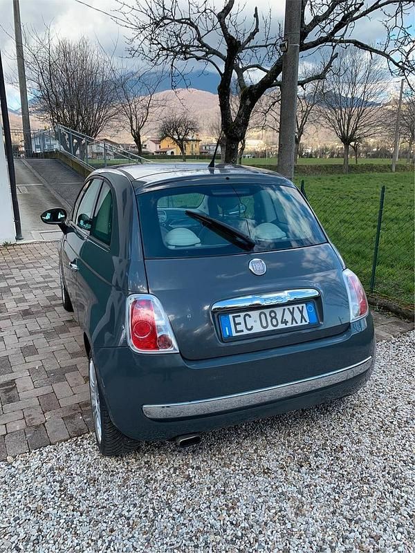 Usata Fiat 500 Lounge 69 CV (50 kW) 2010 Grigio Berlina