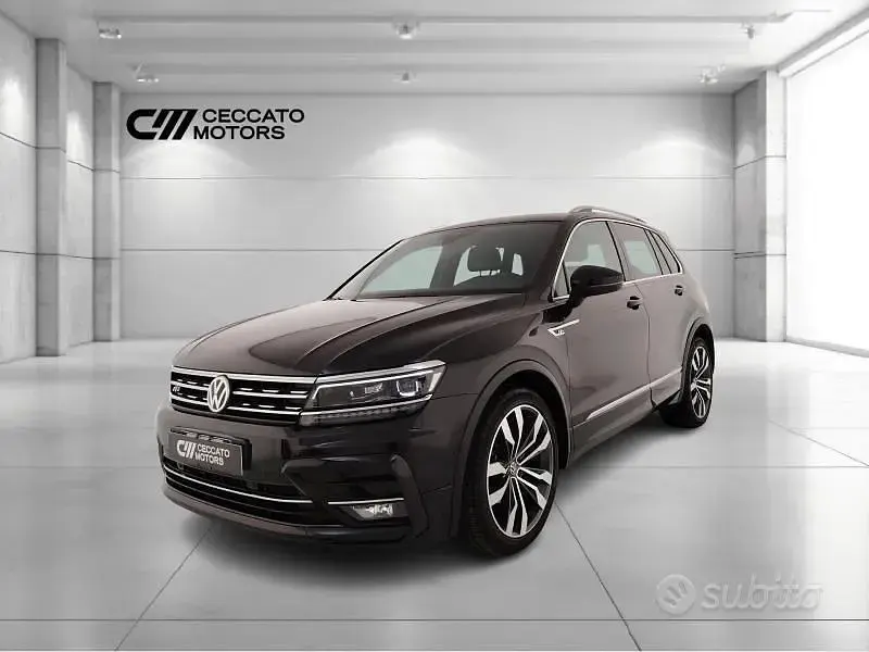 Usata VW Tiguan Advance 150 CV (110 kW) 2018 Nero SUV