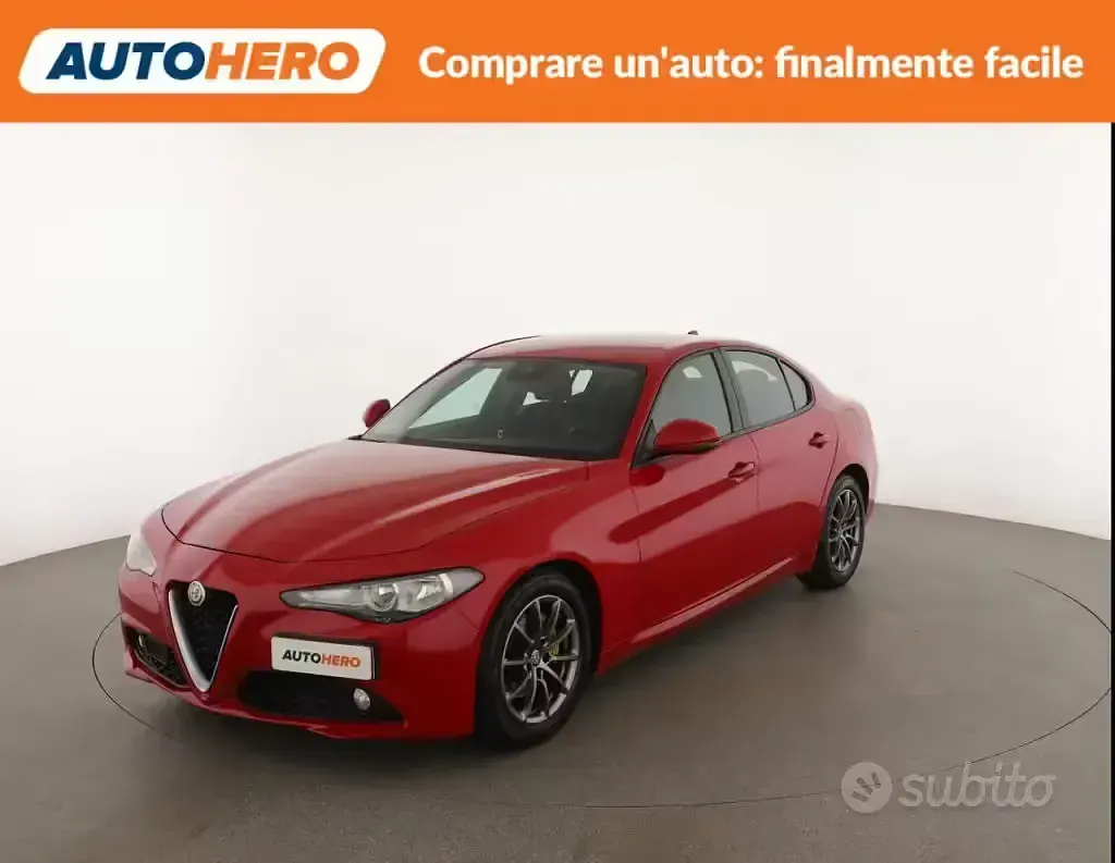 Usata Alfa Romeo Giulia 150 CV (110 kW) 2016 Rosso Berlina