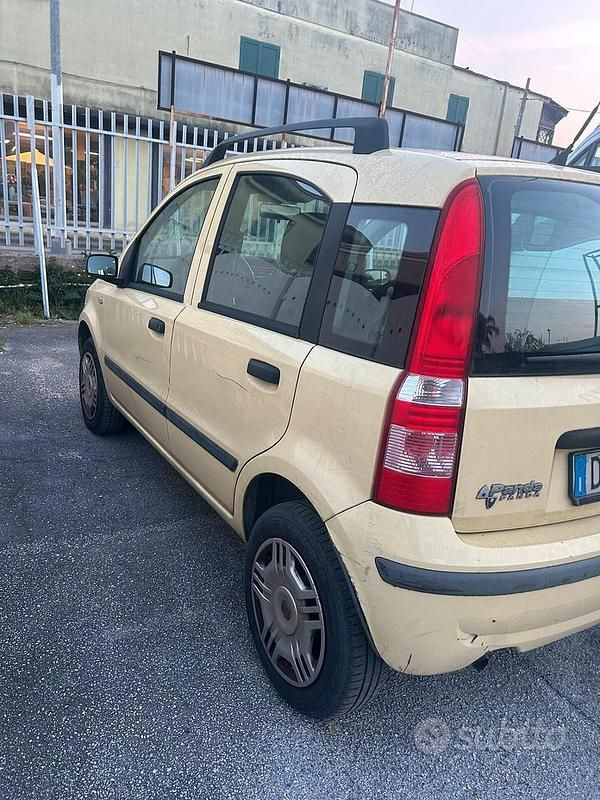 Usata Fiat Panda Dynamic 59 CV (43 kW) 2007 Giallo Utilitaria