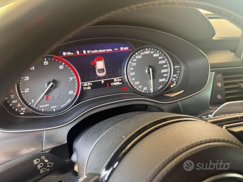 Usata Audi S7 Comfort 450 CV (330 kW) 2016 Nero Utilitaria