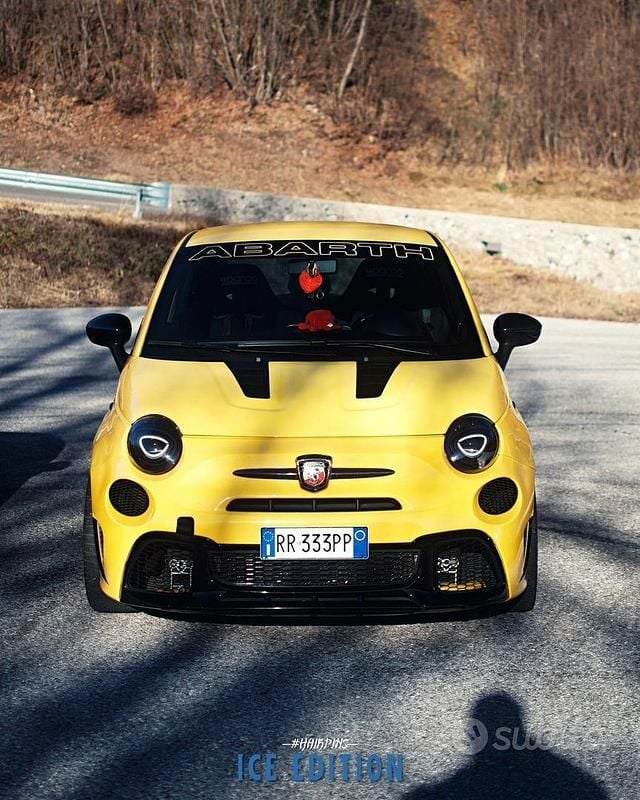Usata Abarth 595 Turismo 165 CV (121 kW) 2018 Giallo Utilitaria