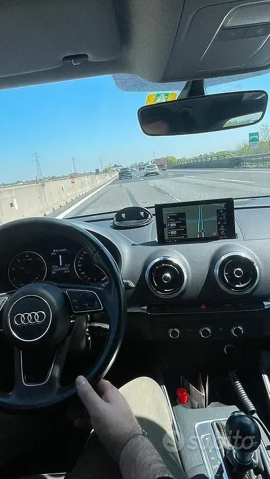 Usata Audi A3 116 CV (85 kW) 2017 Nero Berlina