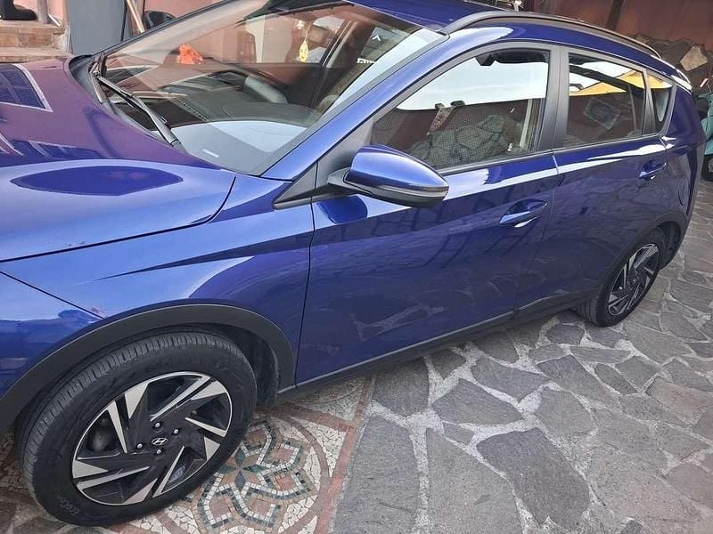 Usata Hyundai Bayon 82 CV (60 kW) 2022 Blu/azzurro SUV
