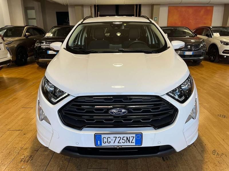 Bianco Usata 2021 Ford Ecosport ST-Line SUV | 14.500 € (Buon prezzo) - Immagine 1/4