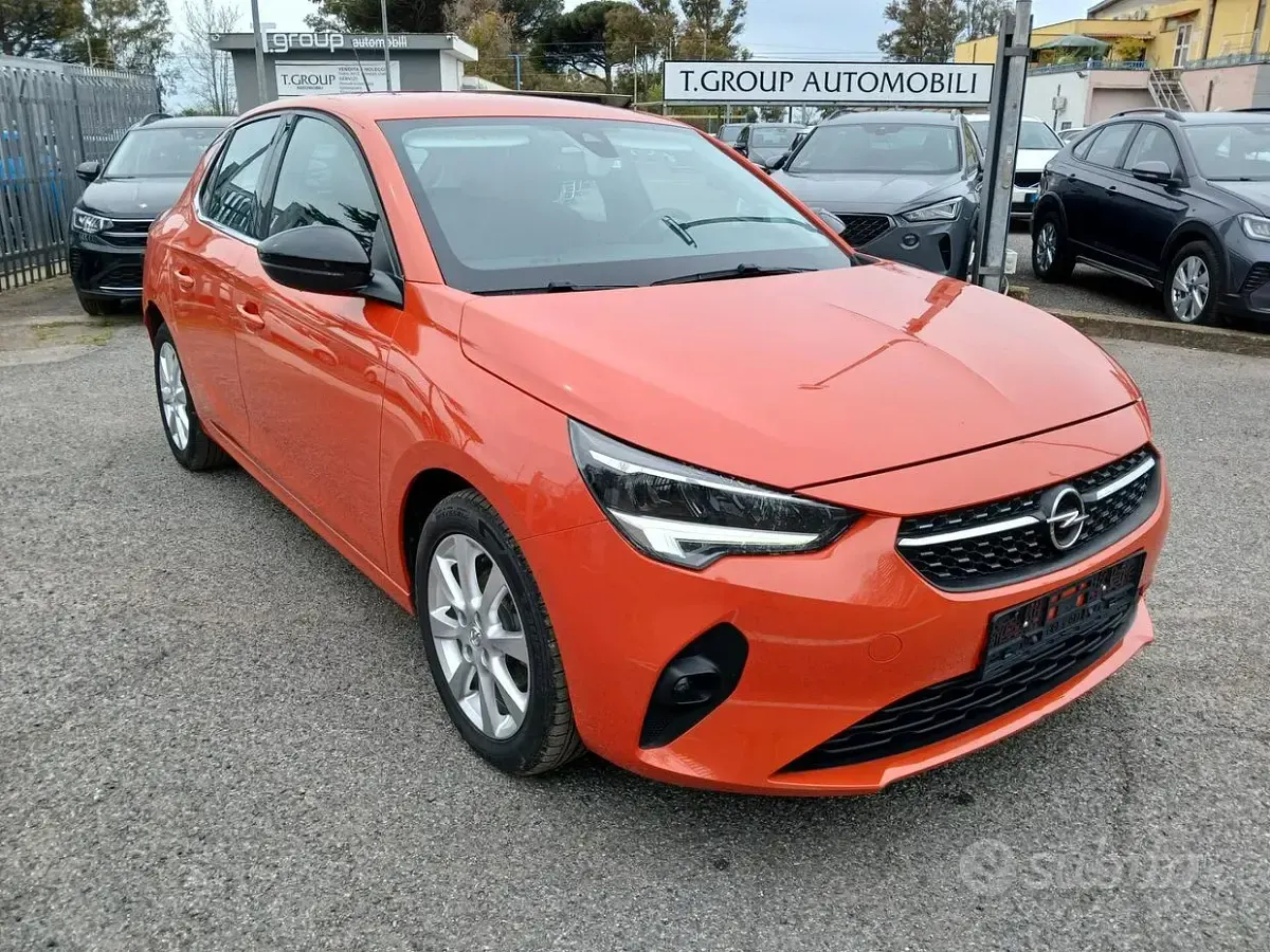 Usata Opel Corsa Edition 75 CV (55 kW) 2020 Arancione Utilitaria
