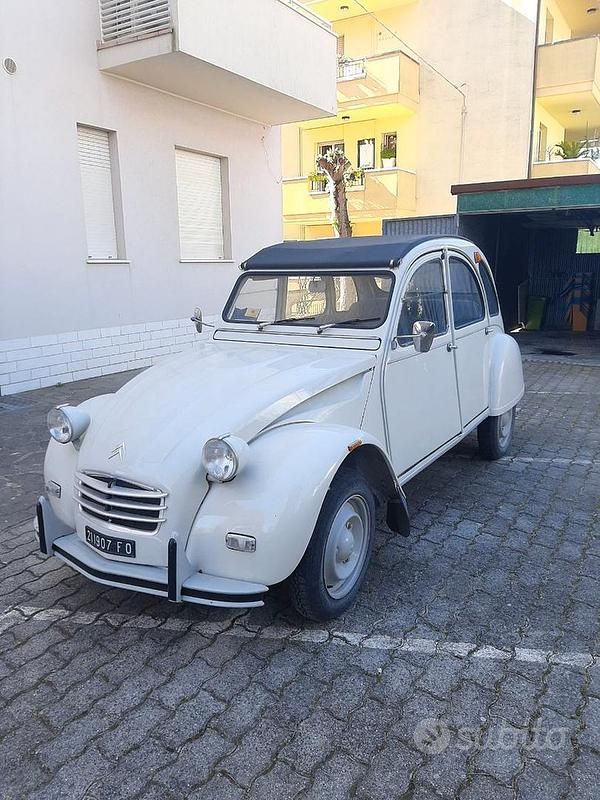 Usata Citroën 2CV 1960 Bianco Berlina