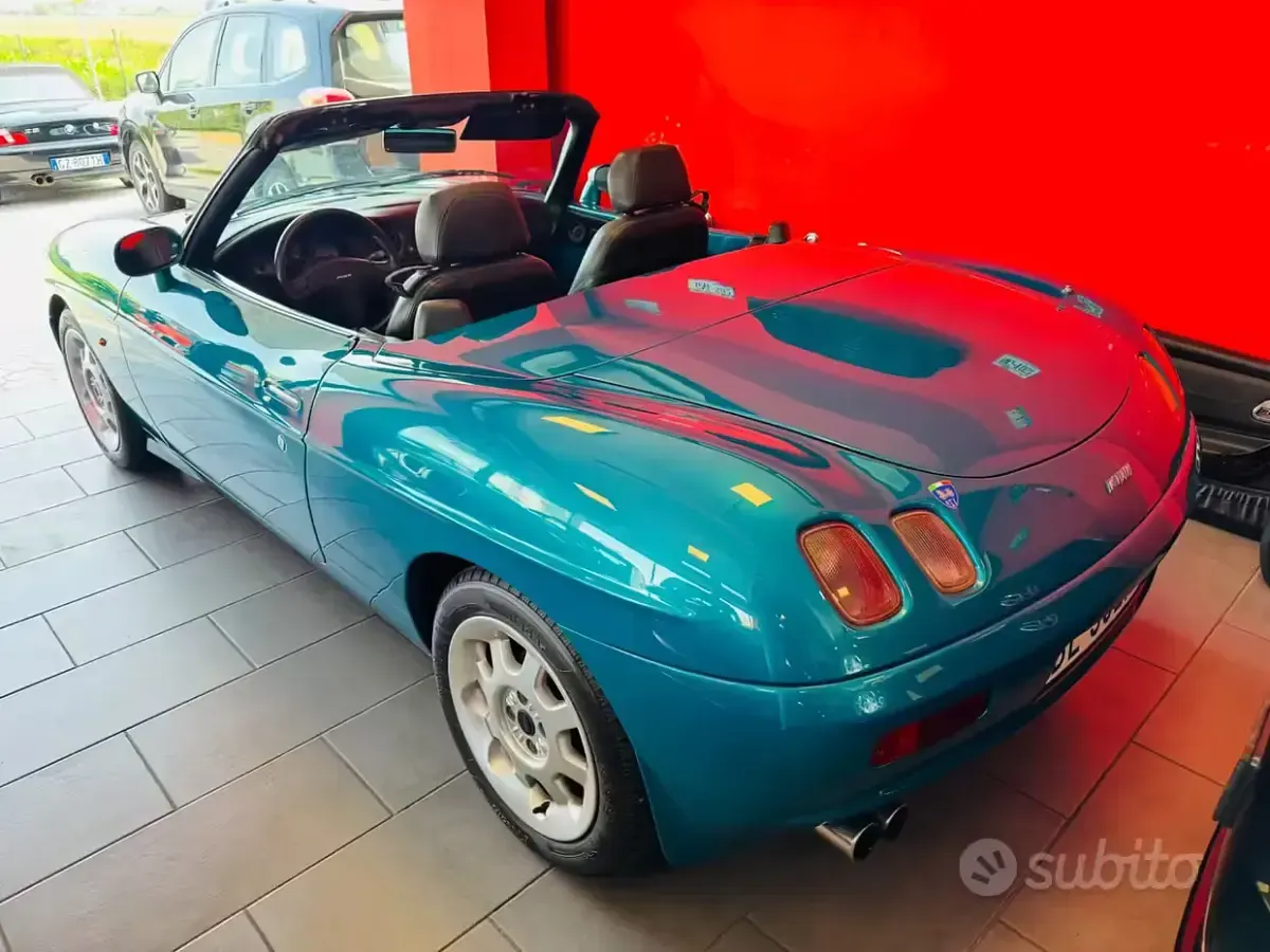 Usata Fiat Barchetta 131 CV (96 kW) 2003 Blu Cabrio