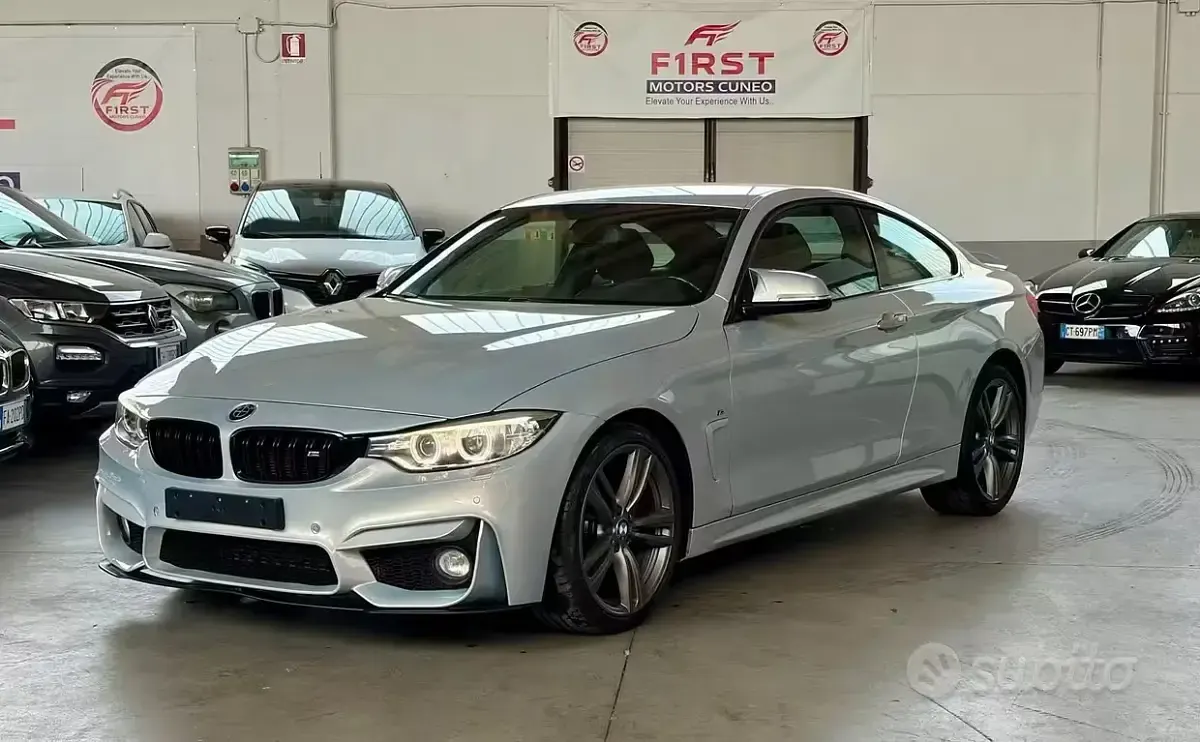Usata BMW 425 M Sport 224 CV (164 kW) 2016 Grigio Cabrio