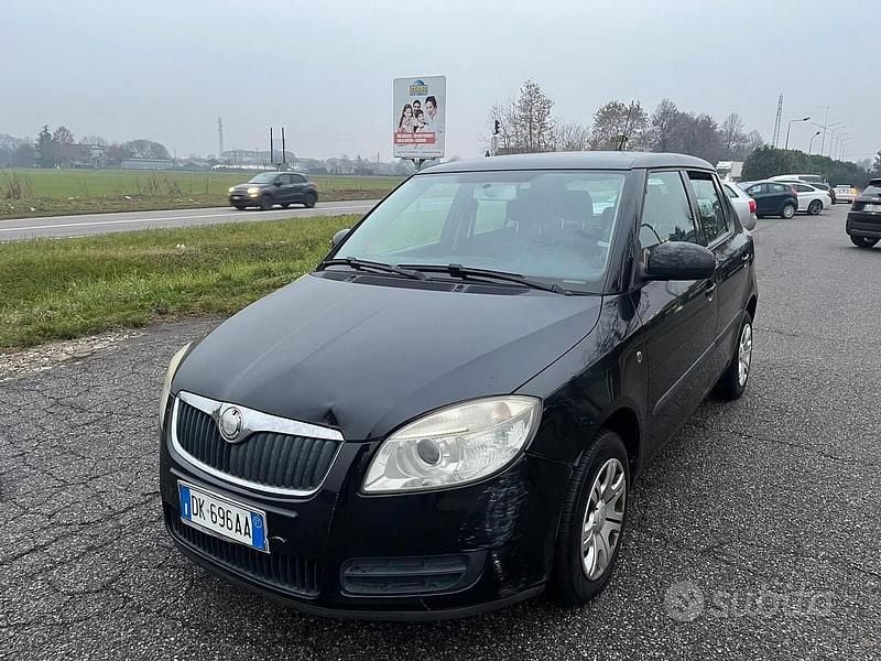 Usata Skoda Fabia Style 70 CV (51 kW) 2007 Nero Berlina