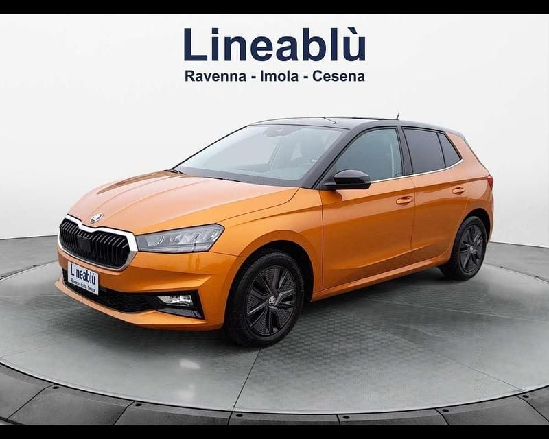 Usata Skoda Fabia Style 80 CV (58 kW) 2023 Arancione Berlina
