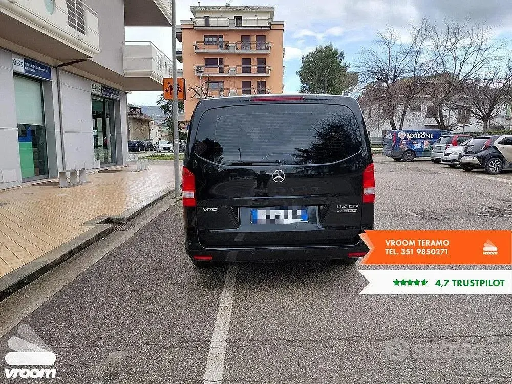 Usata Mercedes Vito 136 CV (100 kW) 2017 Nero Furgone