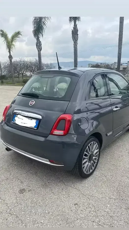 Usata Fiat 500 69 CV (50 kW) 2018 Grigio Berlina