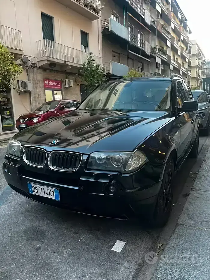 Usata BMW X3 150 CV (110 kW) 2006 Nero SUV