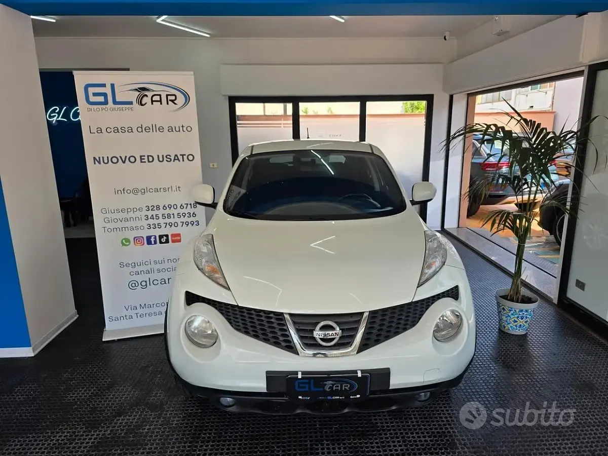 Usata Nissan Juke Acenta 110 CV (80 kW) 2012 Bianco SUV