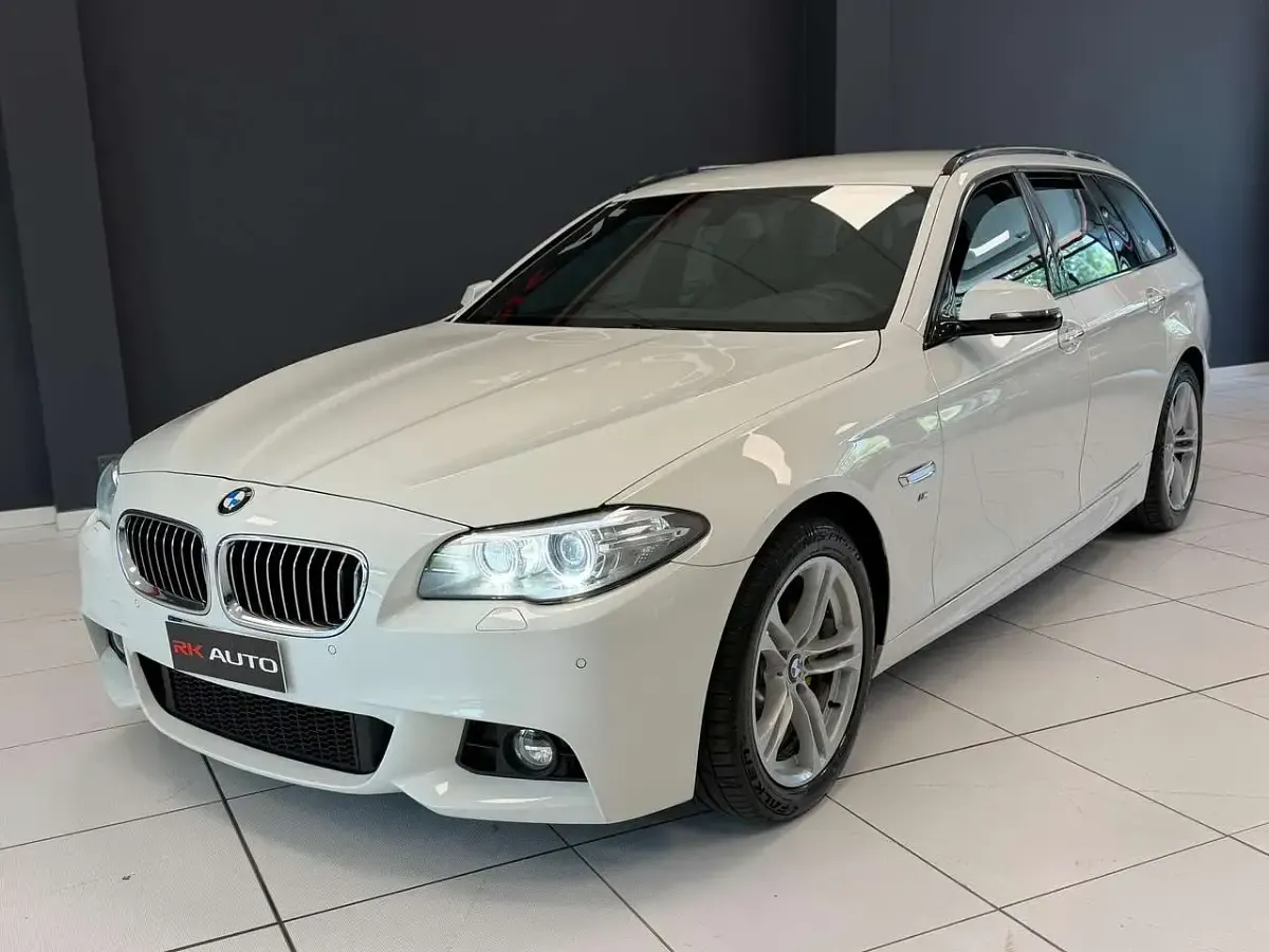 Usata BMW 520 M Sport 184 CV (135 kW) 2014 Bianco Station wagon