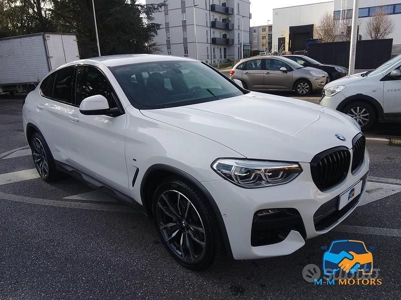 Usata BMW X4 M Sport 190 CV (139 kW) 2020 Bianco SUV
