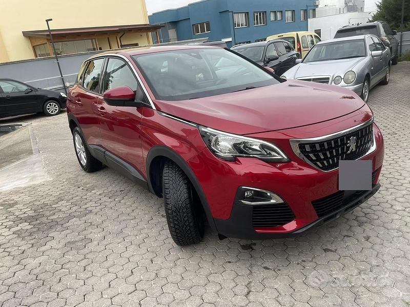 Usata Peugeot 3008 2018 Rosso SUV