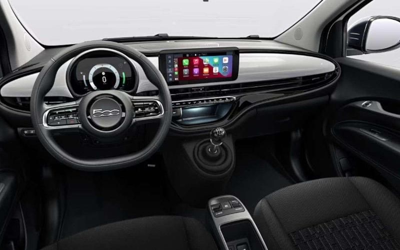 Nuova Fiat 500 Icon 65 CV (47 kW) 2026 Ice white pastello Berlina