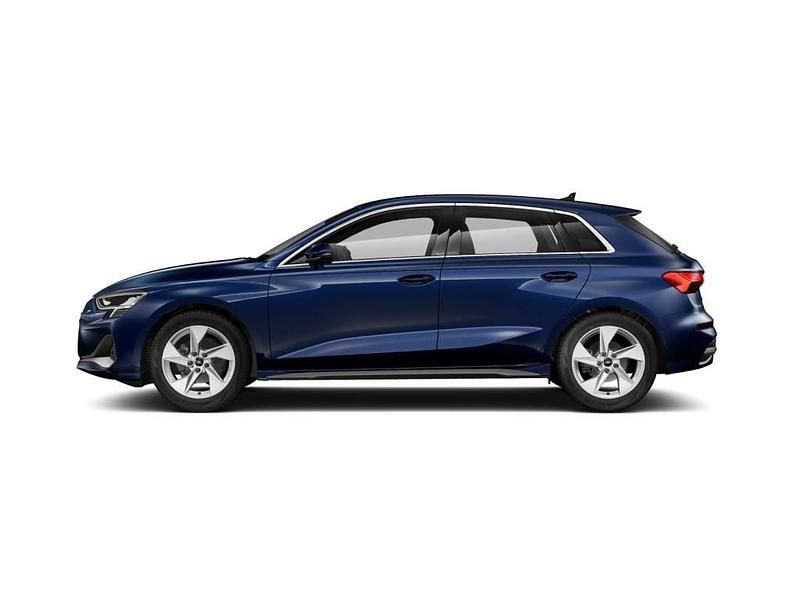 Ny Audi A3 Advanced 150 HK (110 kW) 2026 Blå Sedan