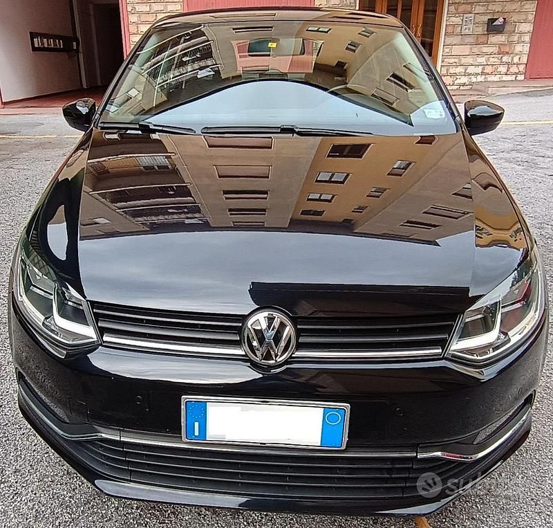 Usata VW Polo Comfortline 75 CV (55 kW) 2017 Nero Berlina