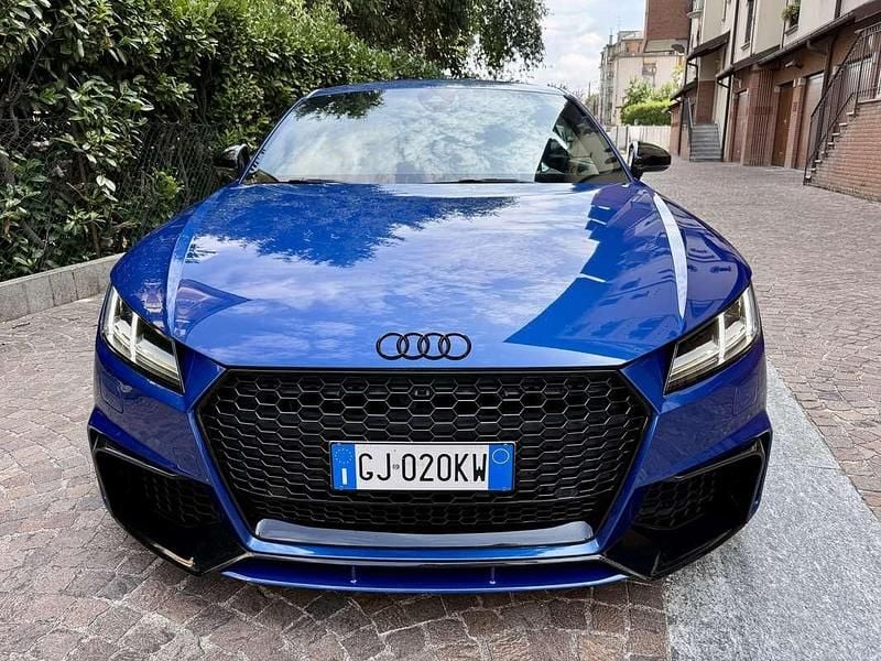Usata Audi TTS Ambiente 310 CV (228 kW) 2015 Blu/azzurro Coupé