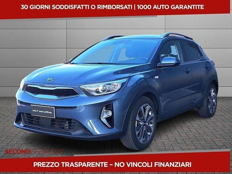 Usata Kia Stonic Style 101 CV (74 kW) 2022 Blu SUV