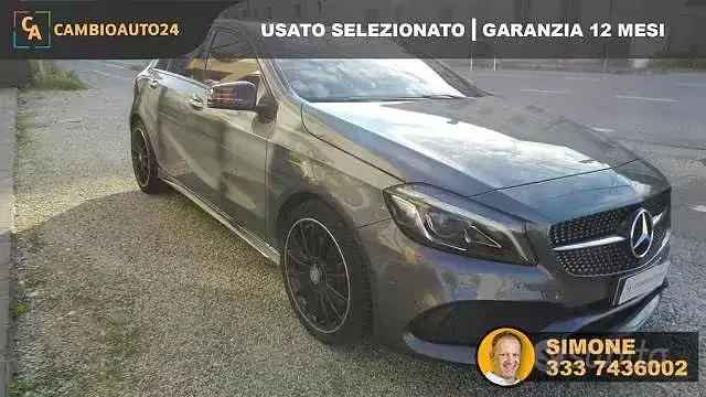 Usata Mercedes A250 Premium 211 CV (155 kW) 2015 Grigio Utilitaria