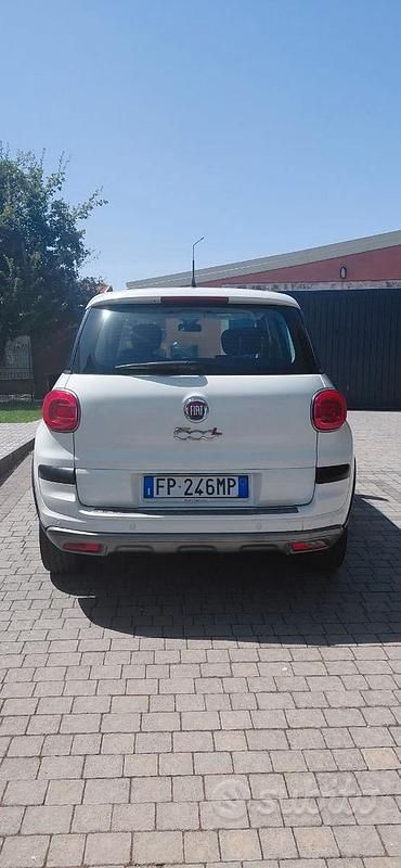 Usata Fiat 500L Cross 95 CV (69 kW) 2018 Bianco Monovolume