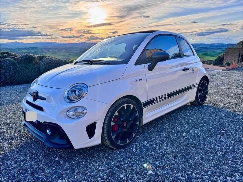 Usata Abarth 595 Competizione 179 CV (131 kW) 2021 Bianco Cabrio