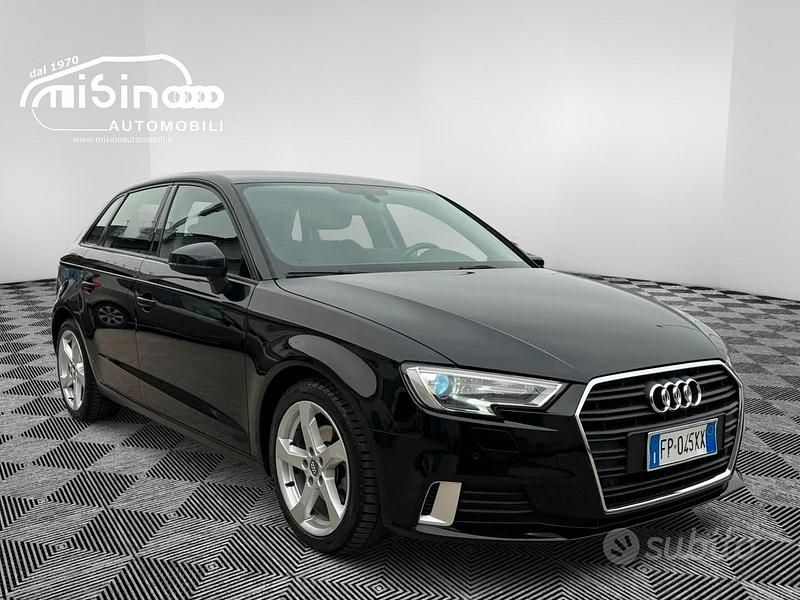 Usata Audi A3 Design 116 CV (85 kW) 2018 Nero Berlina