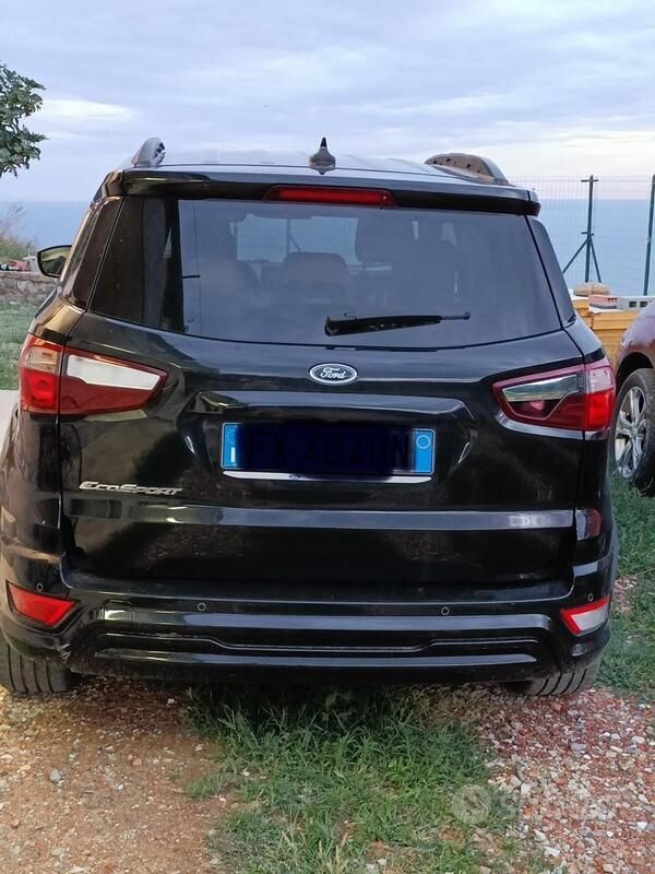 Usata Ford Ecosport ST-Line 125 CV (91 kW) 2019 Nero SUV