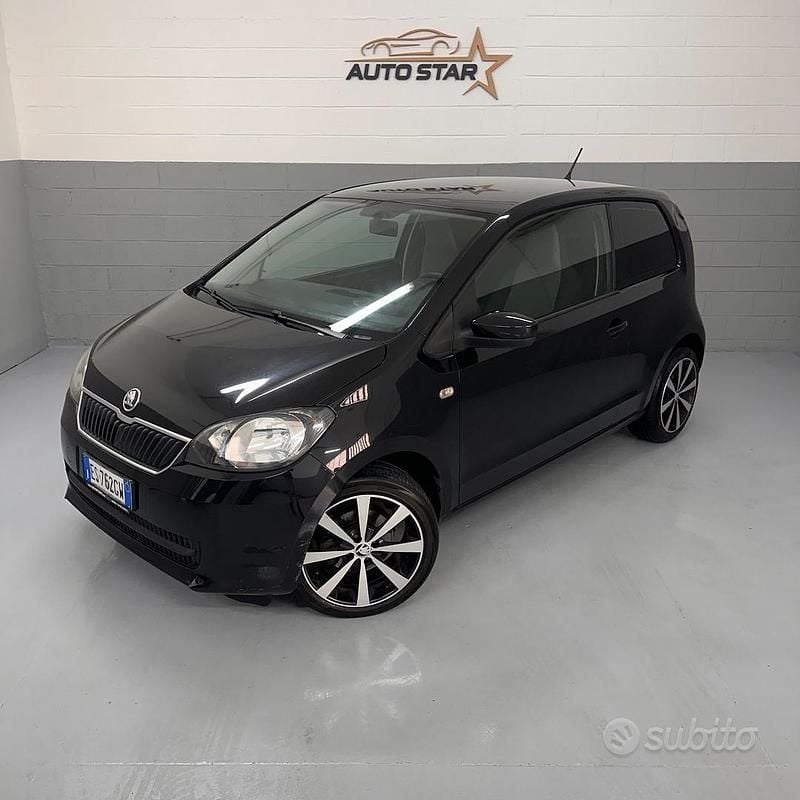 Usata Skoda Citigo Active 75 CV (55 kW) 2013 Nero Utilitaria