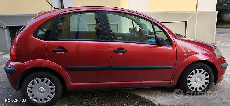 Usata Citroën C3 2002 Rosso Utilitaria