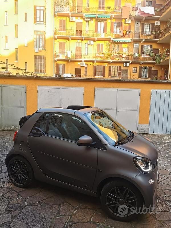 Usata Smart ForTwo Cabrio 90 CV (66 kW) 2019 Grigio Cabrio