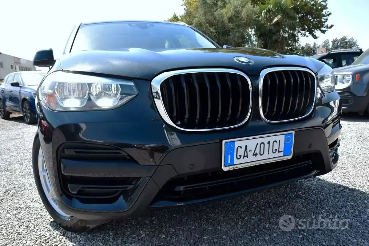 Usata BMW X3 Advantage 190 CV (139 kW) 2020 Nero SUV