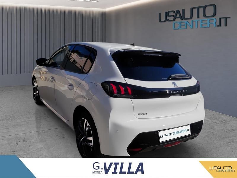 Usata Peugeot 208 Allure 102 CV (75 kW) 2020 Grigio Utilitaria