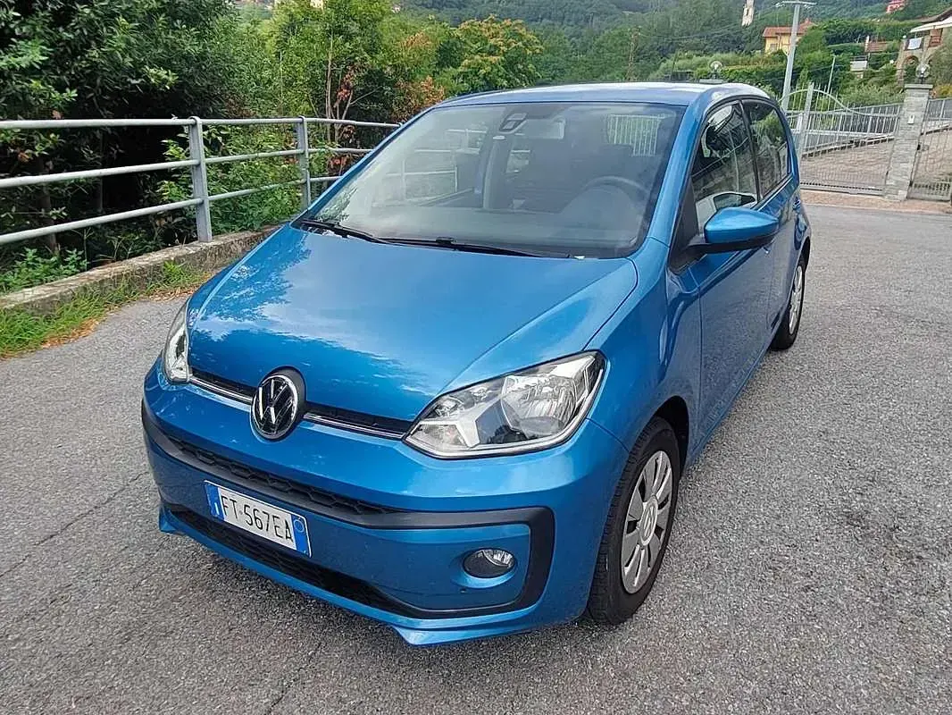 Usata VW up! Move 60 CV (44 kW) 2018 Blu/azzurro Utilitaria