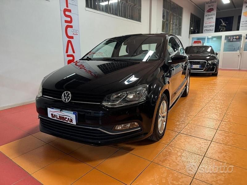 Usata VW Polo Comfortline 75 CV (55 kW) 2014 Nero Berlina