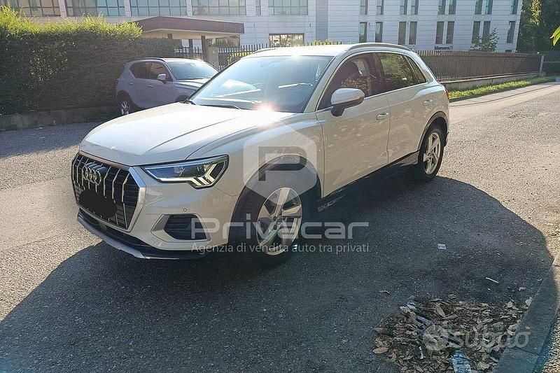 Usata Audi Q3 Advanced 150 CV (110 kW) 2019 Bianco SUV